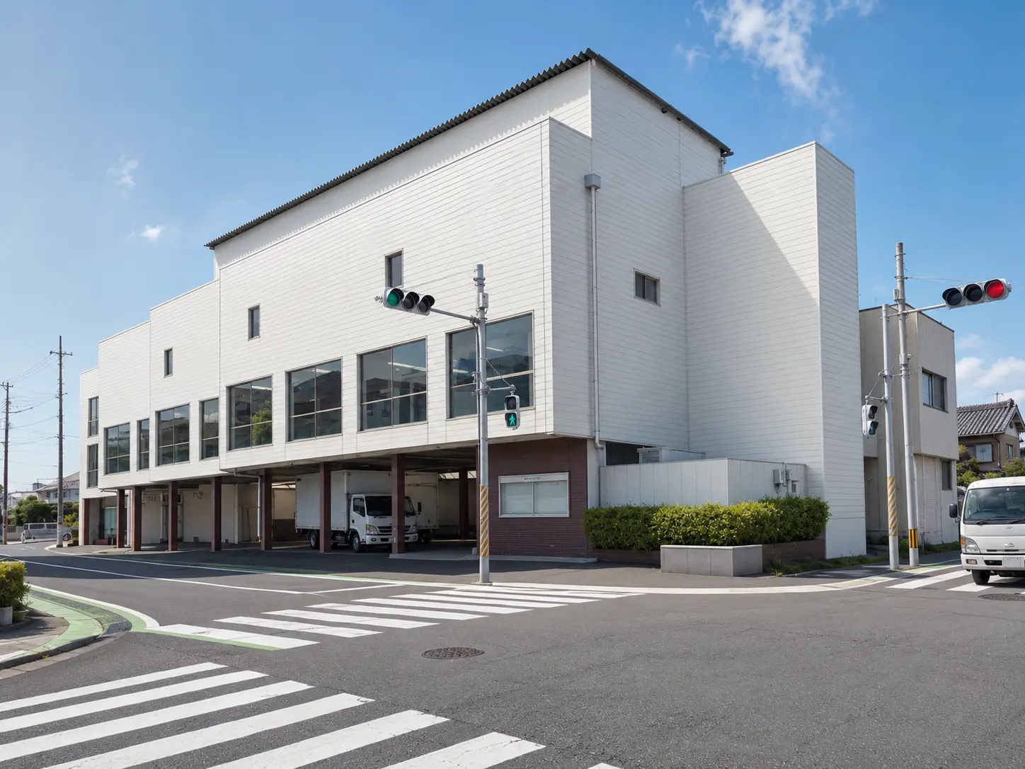 香取市小見川の倉庫外観写真